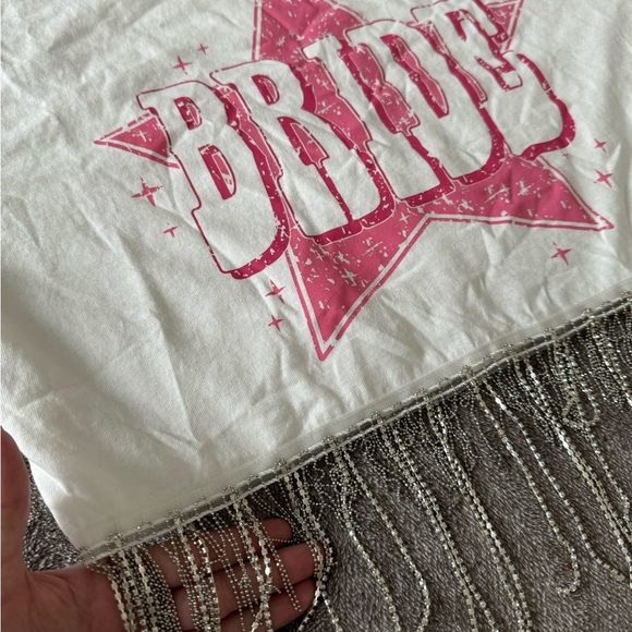 BRIDE bachelorette tassel shirt - Picture 2 of 3